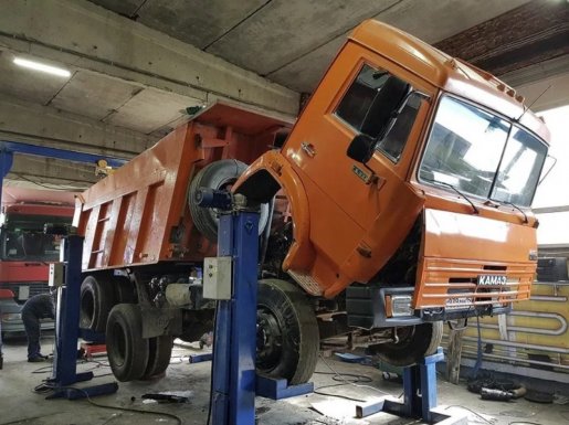 Ремонт самосвалов (кузов, ходовая, двигатель) стоимость ремонта и где отремонтировать - Симферополь