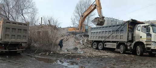 Демонтажные работы спецтехникой (экскаваторы, гидроножницы) стоимость услуг и где заказать - Севастополь