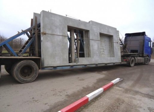 Перевозка бетонных панелей и плит - панелевозы стоимость услуг и где заказать - Севастополь