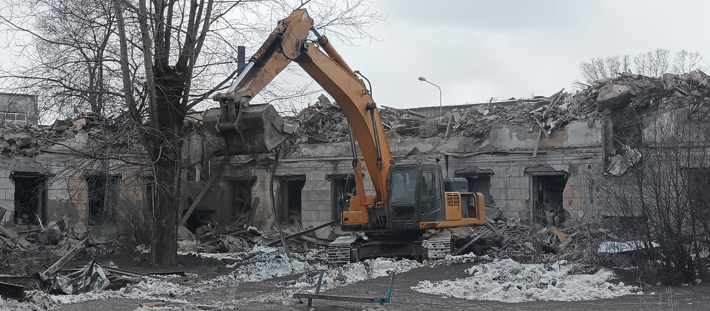Демонтажные работы, услуги спецтехники в Крыме